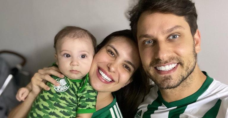 Elieser Ambrosio relembra clique do nascimento do filho, Bento: ”Maior de todos os presentes”