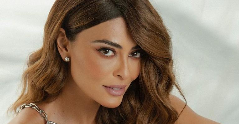 Juliana Paes posa toda linda e feliz na natura e conquista as redes
