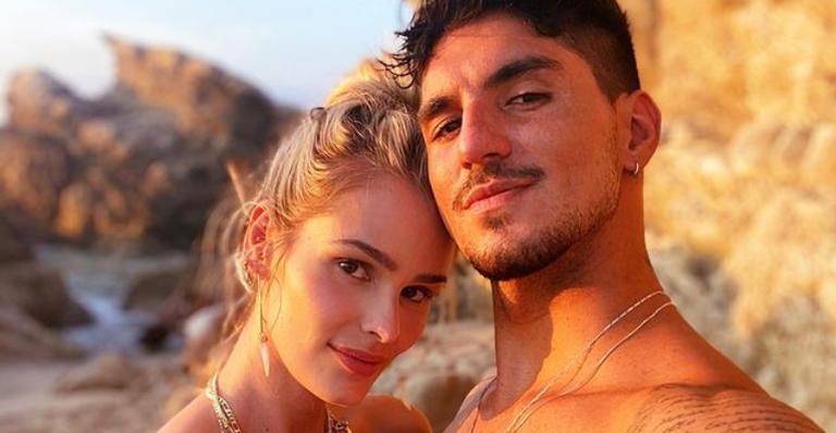 Yasmin Brunet e Gabriel Medina treinam durante quarentena na Austrália: ”Treininho”