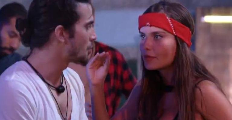 BBB21: Durante a festa do líder, Thaís dispara para Fiuk: ”Não quero mais nada com você”