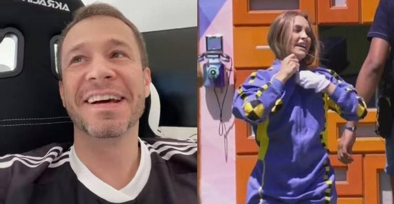 BBB21: Tiago Leifert se surpreende com o retorno de Carla Diaz: ”Foi bem demais!”