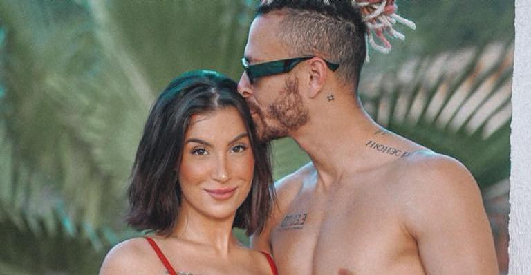 Bianca Andrade compartilha clique com Fred e brinca: ”O amor é lindo, eu que sou kenga”