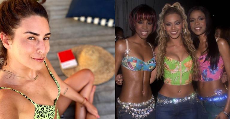 Fernanda Paes Leme faz brincadeira com Destiny’s Child e diverte web