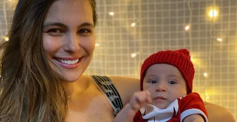 Kamilla Salgado posa com o filho, Bento, e desabafa sobre maternidade: ”Heroínas da vida real”