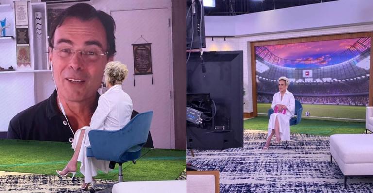 Ana Maria Braga celebra presença de Tino Marcos no ‘Mais Você’: ”Muito especial”