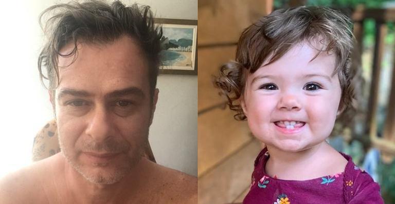 João Vitti relembra clique antigo com Clara Maria e encanta a web: ”Vovô coruja”