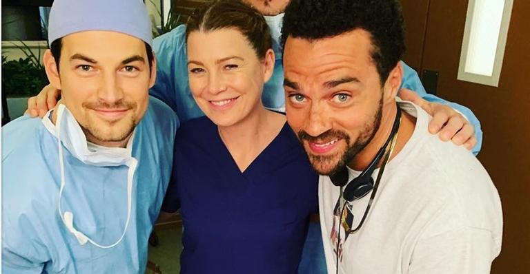 Após surpresas em Grey’s Anatomy, Ellen Pompeo homenageia Giacomo Gianniotti