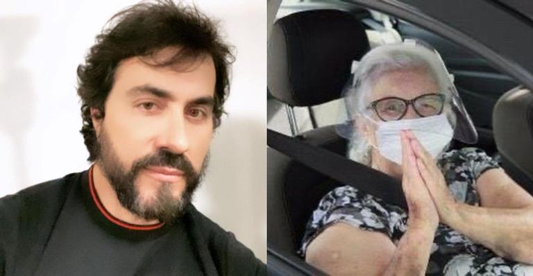 Mesmo vacinada, mãe de Padre Fábio de Melo testa positivo para o coronavírus