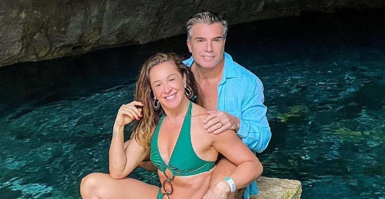 Claudia Raia surge praticando ballet com Jarbas e dispara sobre ele: ”Entende meu amor pela dança!”
