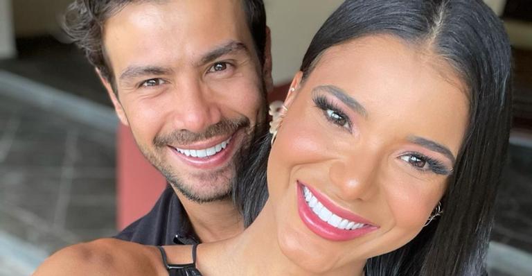 Mariano se derrete ao posar agarradinho com Jake Oliveira: ”Uns dias com minha prenda”