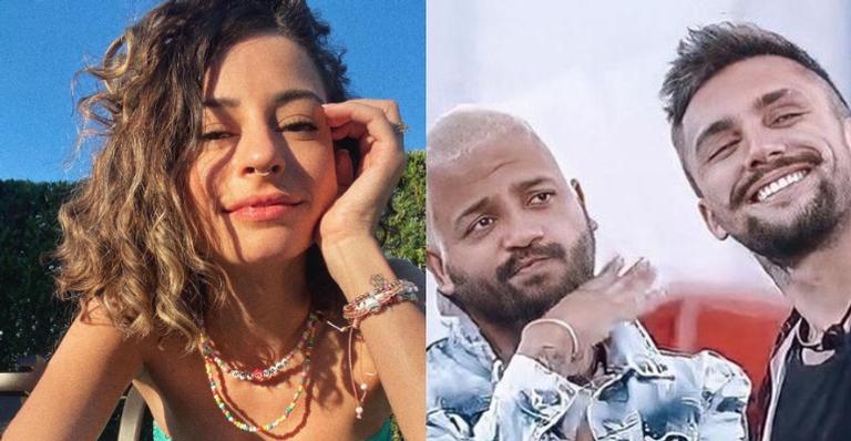 Após saída de Projota, Tamy Contro brinca: ”Quando o Arthur sair a cara de viúva vai ser minha”