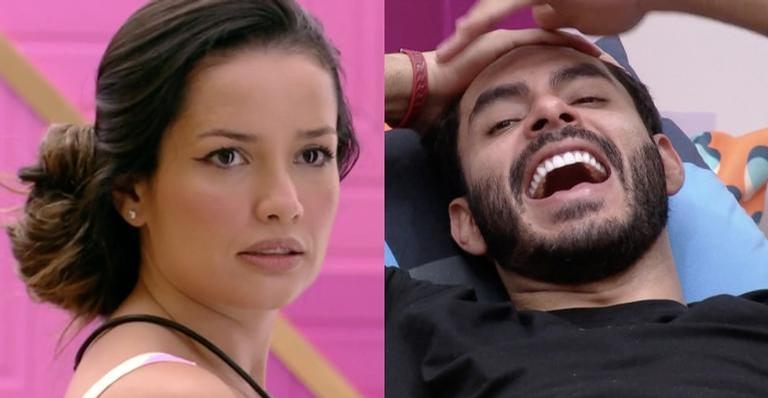 BBB21: Rodolffo se aproxima de Juliette e enche sister de elogios