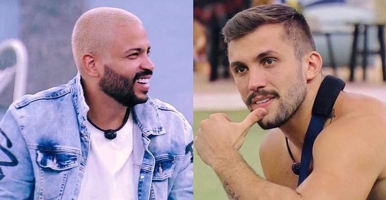 Projota posta vídeo e se diverte com Arthur bêbado após festa