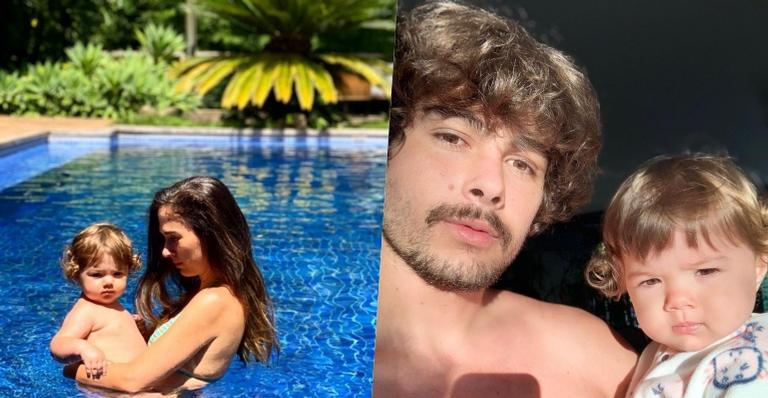 Tatá Werneck se declara para Clara Maria em clique com Rafa Vitti: ”Mais alta que eu”