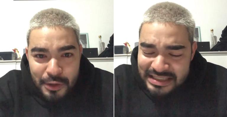 Yudi chora e desabafa sobre os pais, internados com Covid-19: ”Esse vírus não é brincadeira”