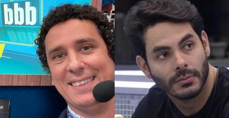 BBB21: Rafael Portugal não perde a piada após Rodolffo fazer xixi durante prova do líder