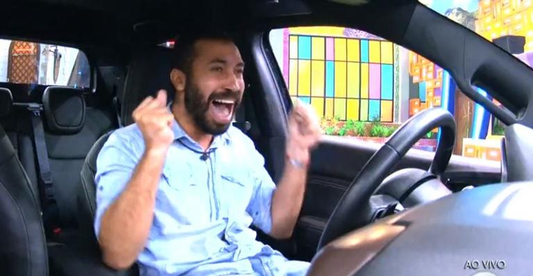 BBB21: Gilberto é o novo líder , ganha carro e comemora: ”Eu estou rica, Brasil”