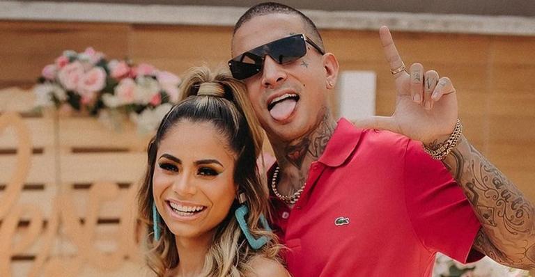 No Jalapão, MC Guimê posta clique ao lado da esposa, Lexa, e se declara