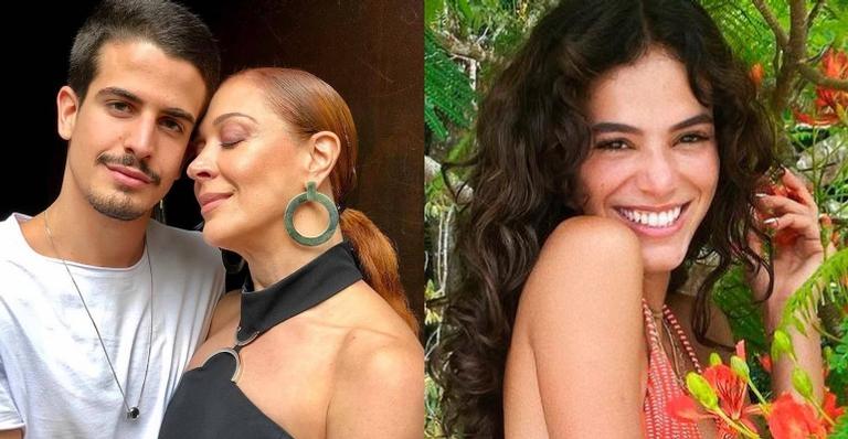 No ‘Mais Você’, Claudia Raia fala sobre romance do filho, Enzo Celulari, e Bruna Marquezine: “Não me meto!”