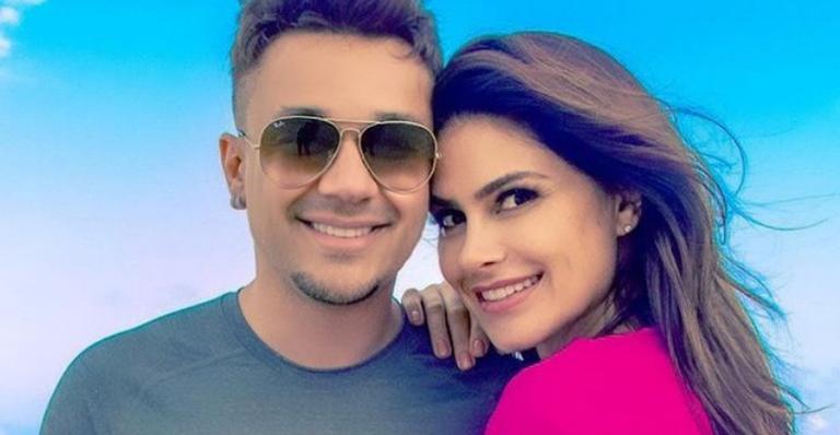Leandro, do KLB, se declara para Natália Guimarães: ”Mais um ano com você”