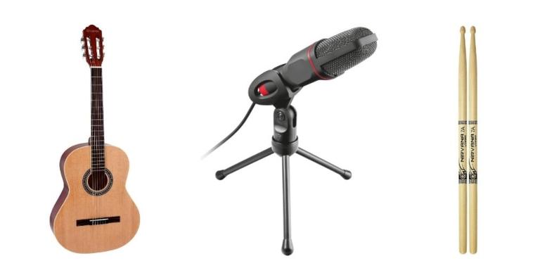 Instrumentos musicais: conheça nova categoria da Amazon que conta com mais de 60 mil itens