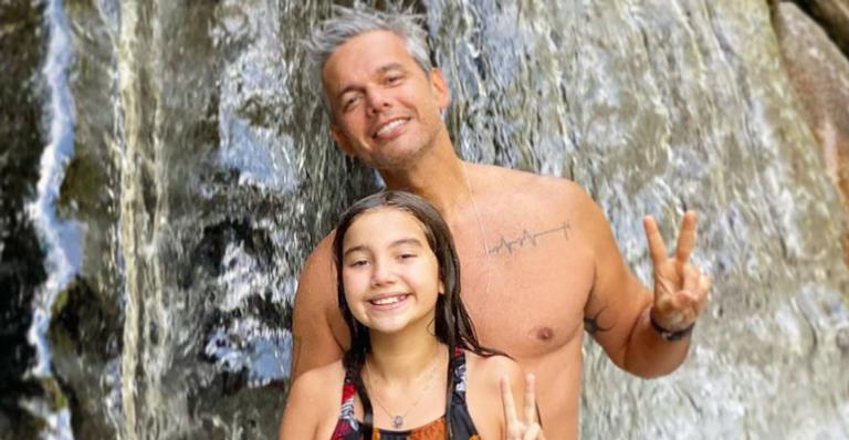 Otaviano Costa fala da união entre pais e filhos ao posar com a Olivia: ”É mágico e fundamental”