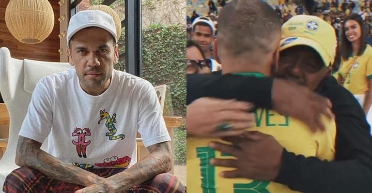 Daniel Alves comemora aniversário do pai com vídeo e declaração emocionante