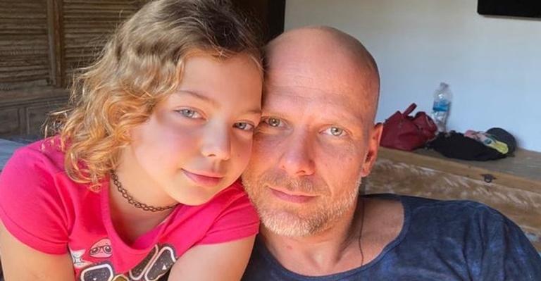 Fernando Scherer comemora oito anos da filha, Brenda: ”Obrigado por ter me escolhido”