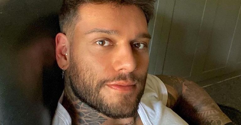 Lucas Lucco publica vídeo se derretendo pelo recém-nascido: ”É o neném do papai”