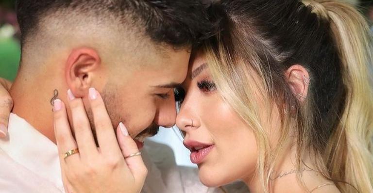 Virginia Fonseca posta foto com Zé Felipe e anuncia: ”Casei com o amor da minha vida!”