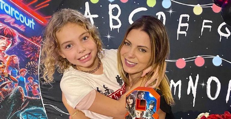 Sheila Mello impressiona a web ao mostrar detalhes da festa de sua filha
