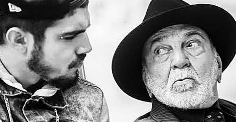 Caio Castro comemora o aniversário de Lima Duarte com bela homenagem: ”Mestre”