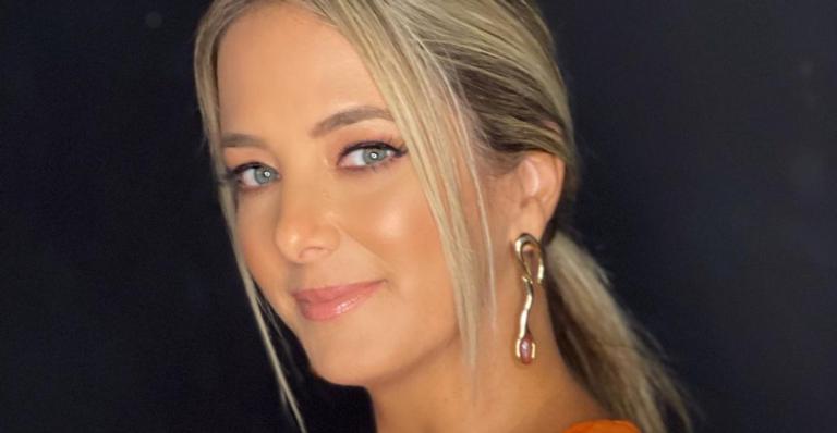 Ticiane Pinheiro esbanja estilo ao exibir o look do ‘Hoje em Dia’ e fãs elogiam: ”Muito linda!”