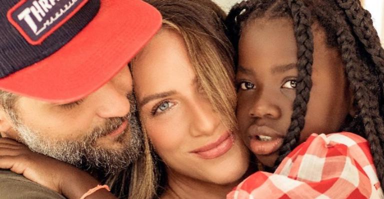 Bruno Gagliasso se declara para Titi e emociona: ”Obrigado a vida pela filha que me deu”
