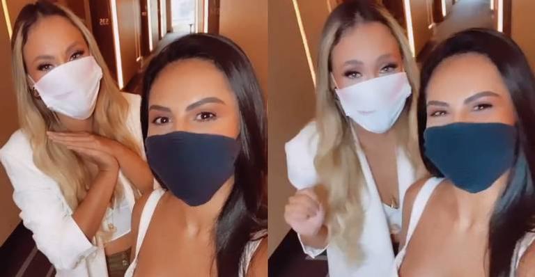 Após ser eliminada do BBB21, Sarah e irmã de Rodolffo se esbarram em corredor de hotel