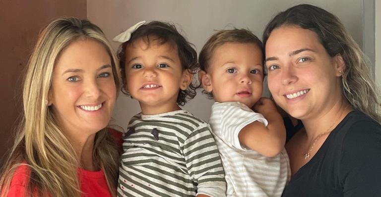 Ticiane Pinheiro posa com Carol Dantas e celebra amizade: ”Não importa a distância!”