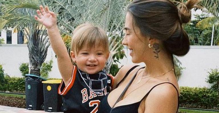 Gabi Brandt explode o fofurômetro ao exibir filho aprendendo a contar: ”Perfeito demais”