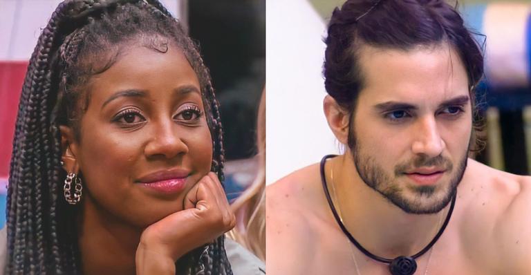 BBB21: Camilla da invertida em Fiuk após ele tentar falar de Juliette: ”Ela nem está aqui”