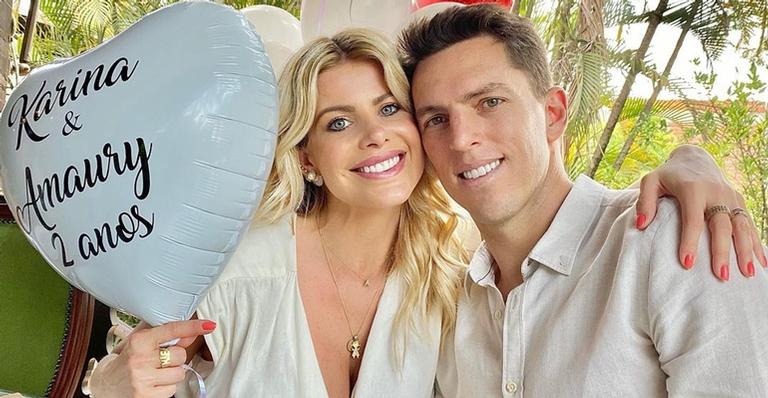 Amaury Nunes revela fase bem difícil em seu casamento com Karina Bacchi