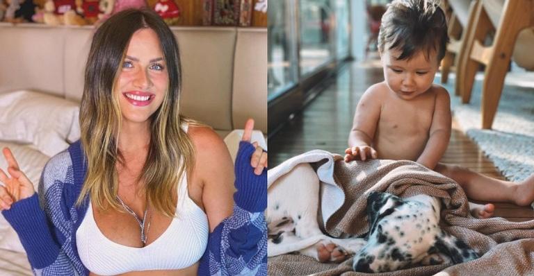 Giovanna Ewbank mostra Zyan com a cachorrinha nova da família e fala sobre seu amor pelos animais