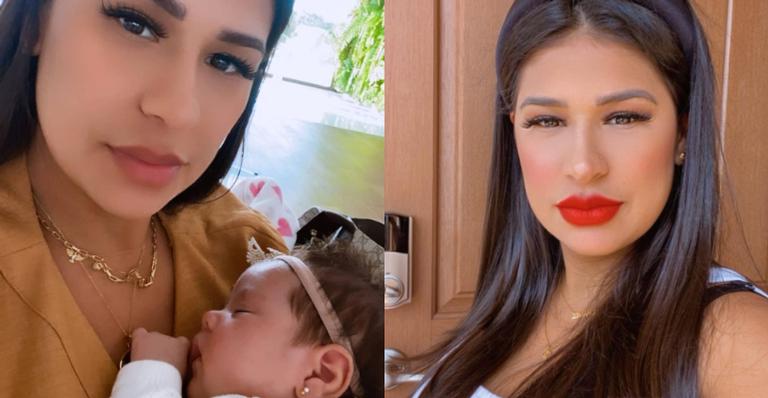Simone encanta seguidores ao posar com a filha caçula, Zaya: ”Fofura”