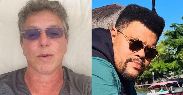 Após discurso de Tiago Leifert, Boninho agradece ensinamentos de Babu Santana