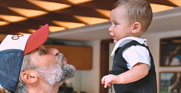 Bruno Gagliasso celebra 9 meses de Zyan: ”O dia é todo dele”