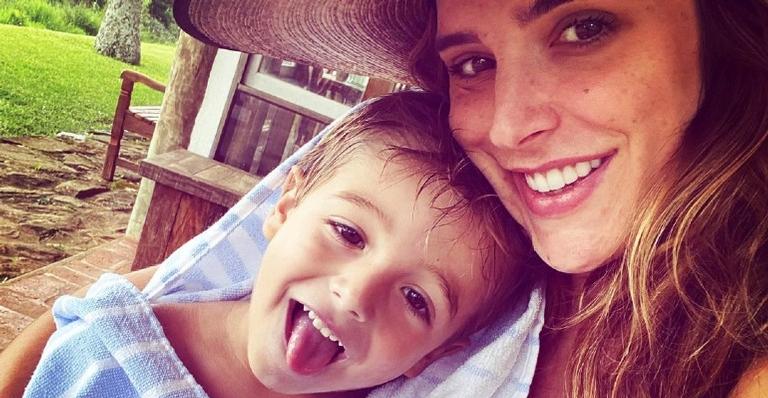 Rafa Brites mostra que roupa do filho passou para os primos e web brinca: ”Gente como a gente”