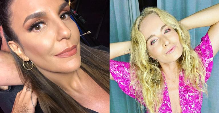 Ivete Sangalo compartilha treino de yoga e Angélica elogia: ”Que legal!”