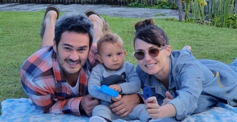 Marcos Veras celebra 8 meses do filho, Davi e se derrete: ”Amor purinho”
