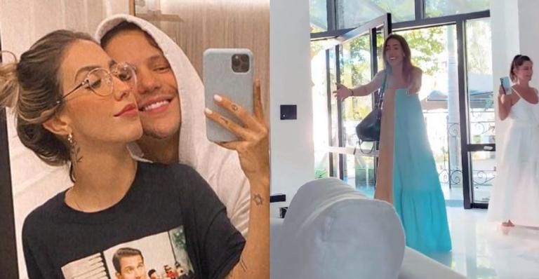 Após ficar internada, Gabi Brandt recebe alta e volta para casa