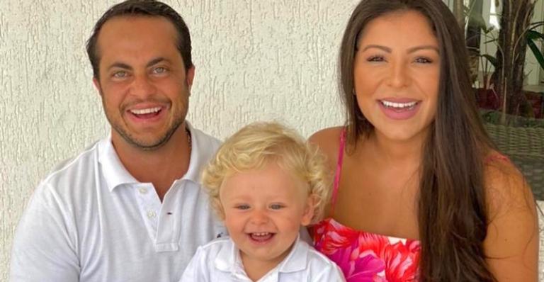 Thammy Miranda surge com Andressa e Bento e web se derrete: ”Lindos!”
