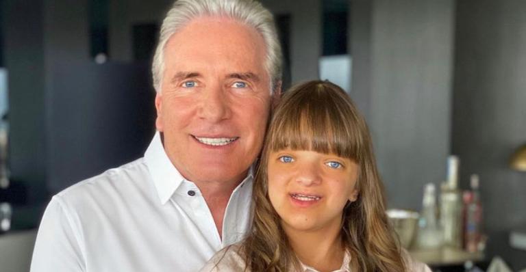 Rafa Justus compartilha lindo registro com o pai e se declara: ”Te amo ao infinito”