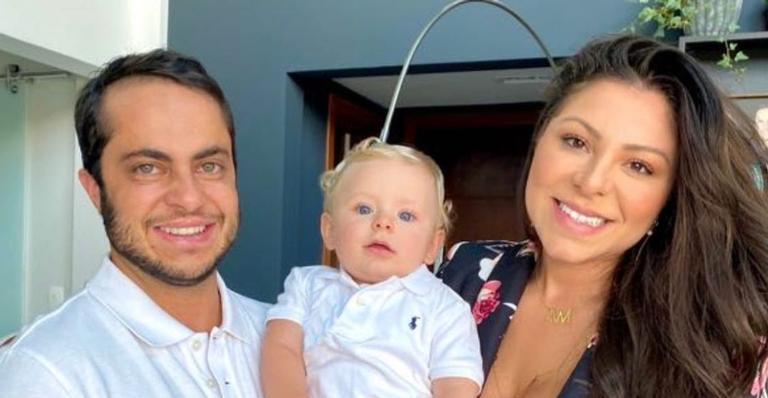 Thammy Miranda se declara para Andressa e Bento no Dia do Beijo: ”Carinho de quem a gente ama!”